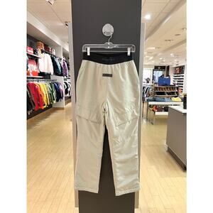 Fear of God FOG Essentials Storm Cargo Poly Pants Seafoam Green / Black Oak